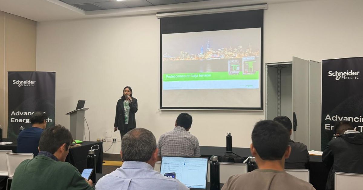 Capacitación técnica PanelSet IEC 61439 junto a Schneider Electric Perú