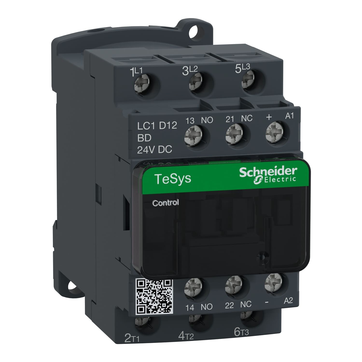 LC1D12BD Contactor TeSys D 3P AC-3 440V 12A Bobina 24 VDC