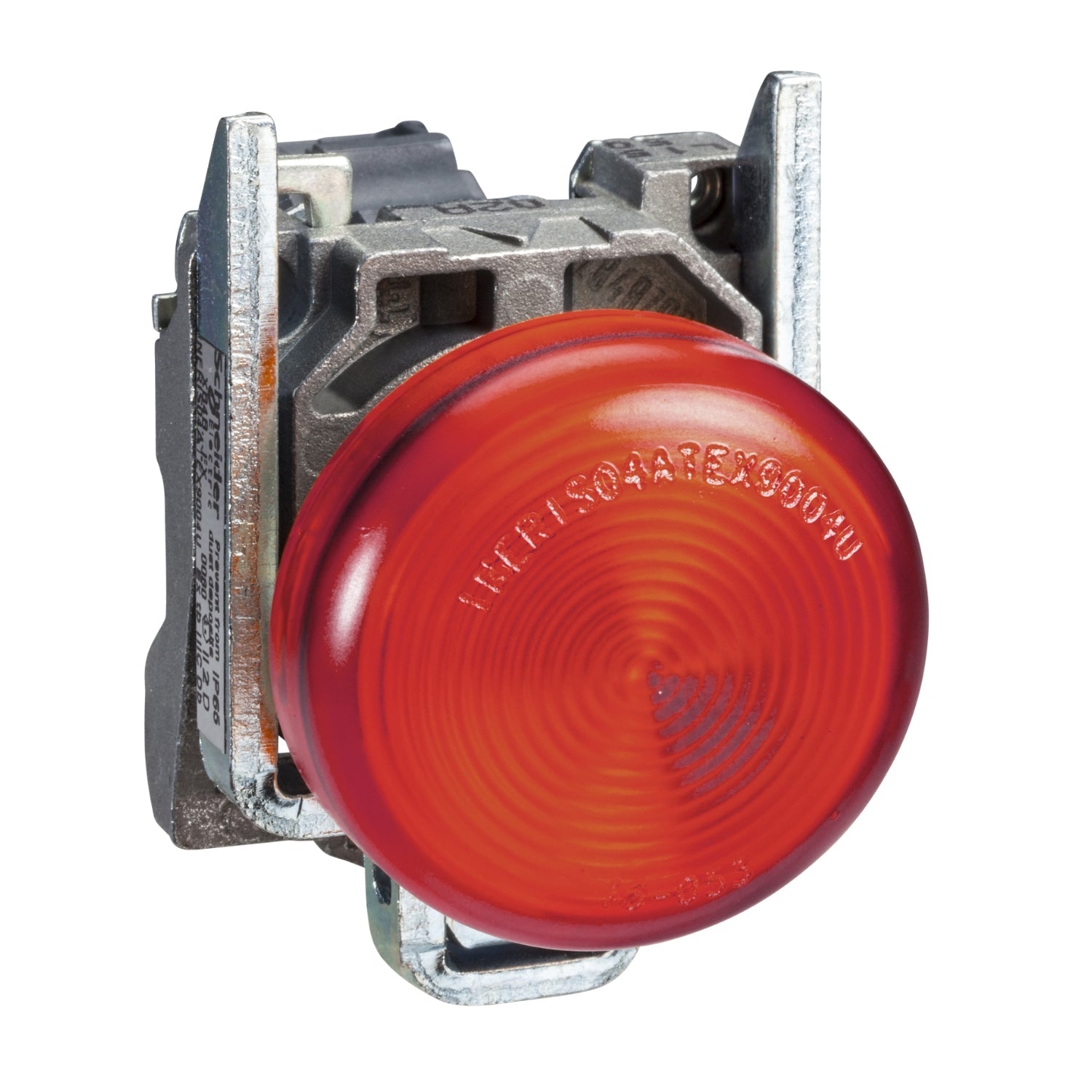 XB4BV64-Luz-piloto-XB4,-22mm,-metalica,-azul,-lente-simple-con-LED-integral,-110…120-VAC