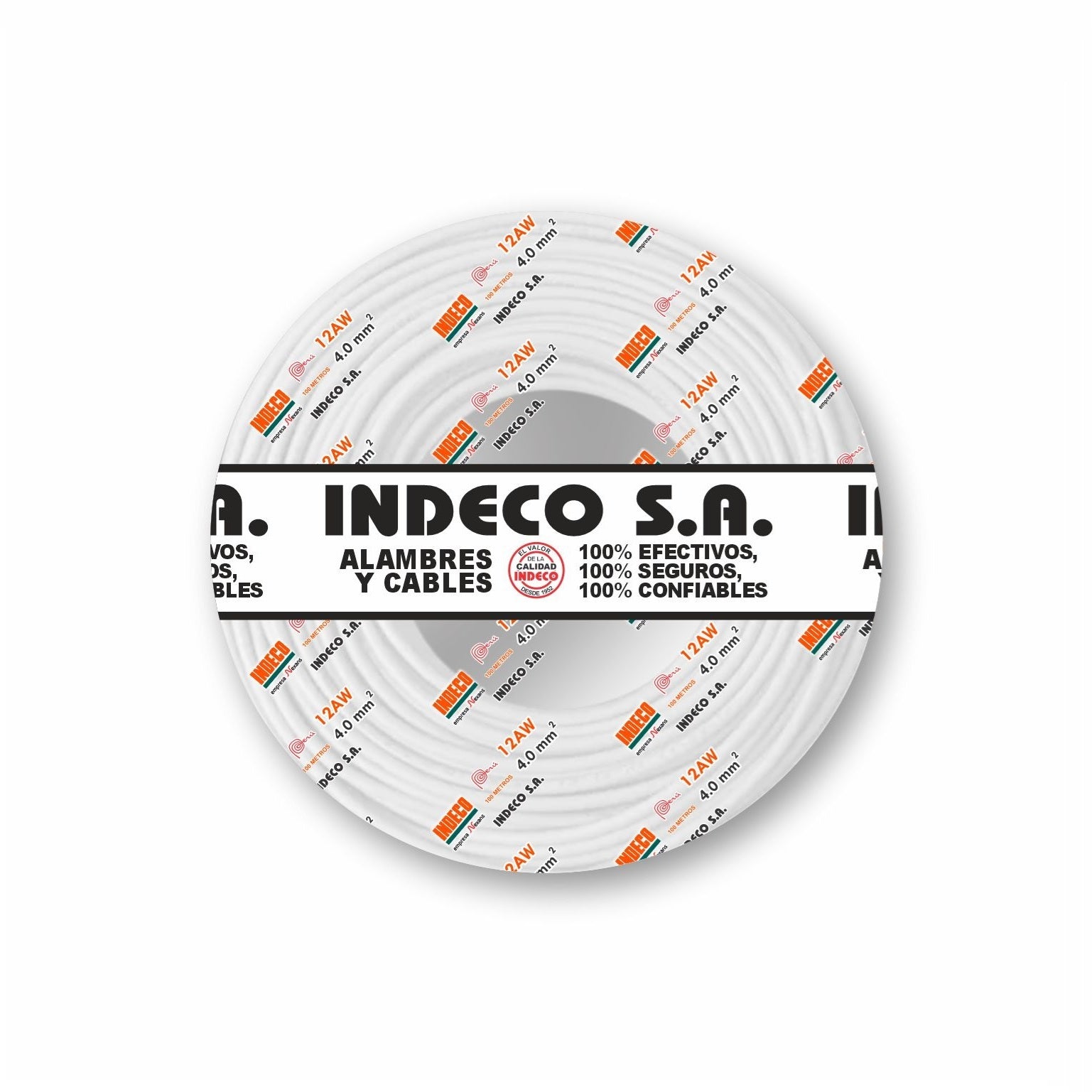 CABLE DE CONTROL GPT 12AWG. BLANCO