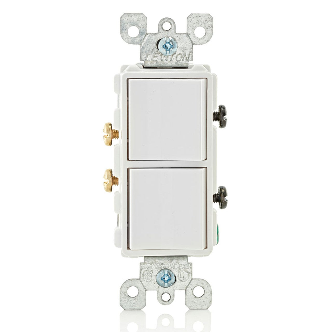 5634-W-INTERRUPTOR-DECORA-DOBLE-15A-120/277V-BLANCO