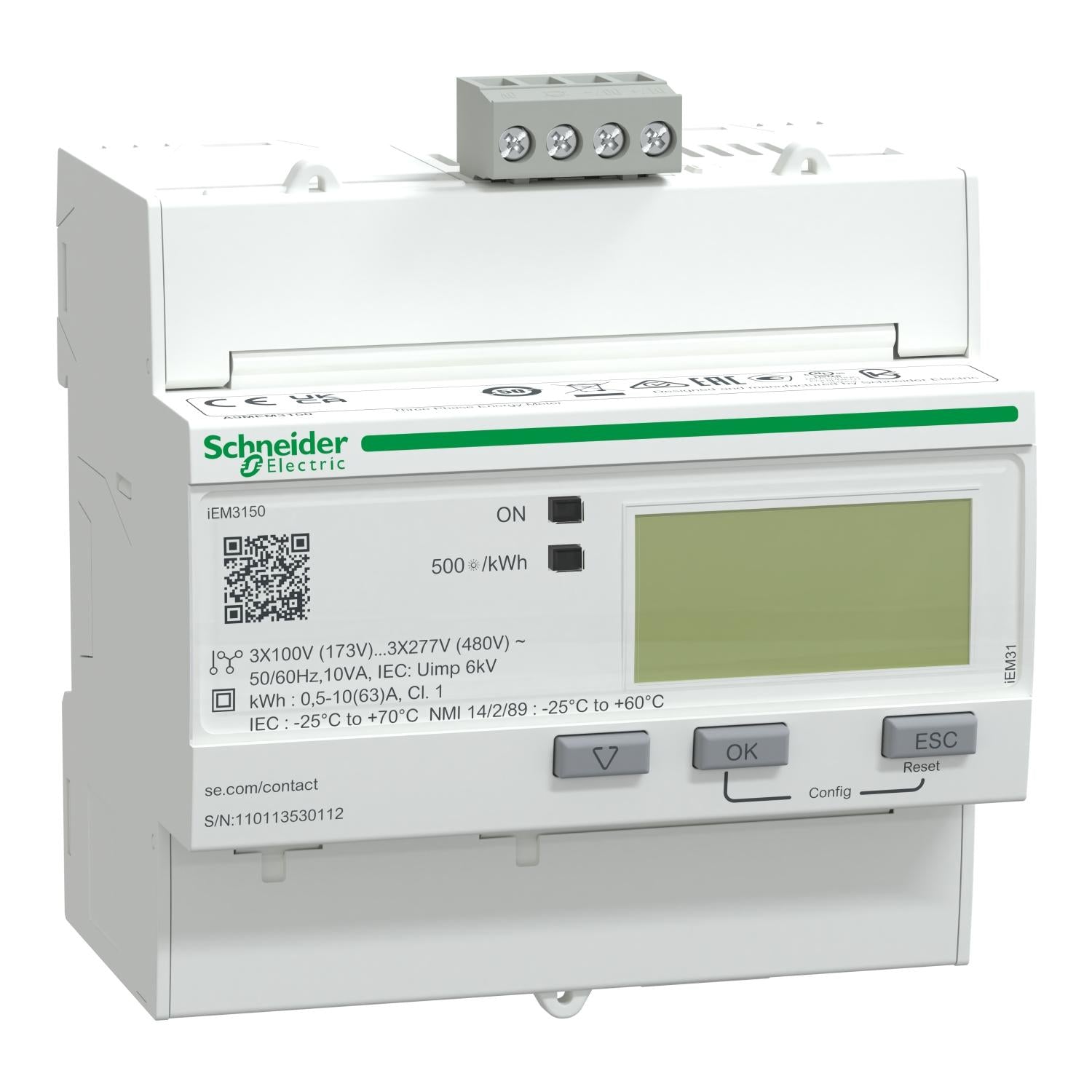 A9MEM3150-Contador-trifásico-kWh-63A-Modbus