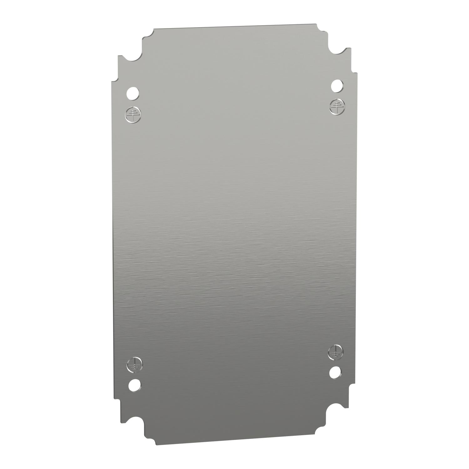 NSYMM32-Placa-de-montaje-ciega-Al-300-x-An-200-mm-en-chapa-de-acero-galvanizado.