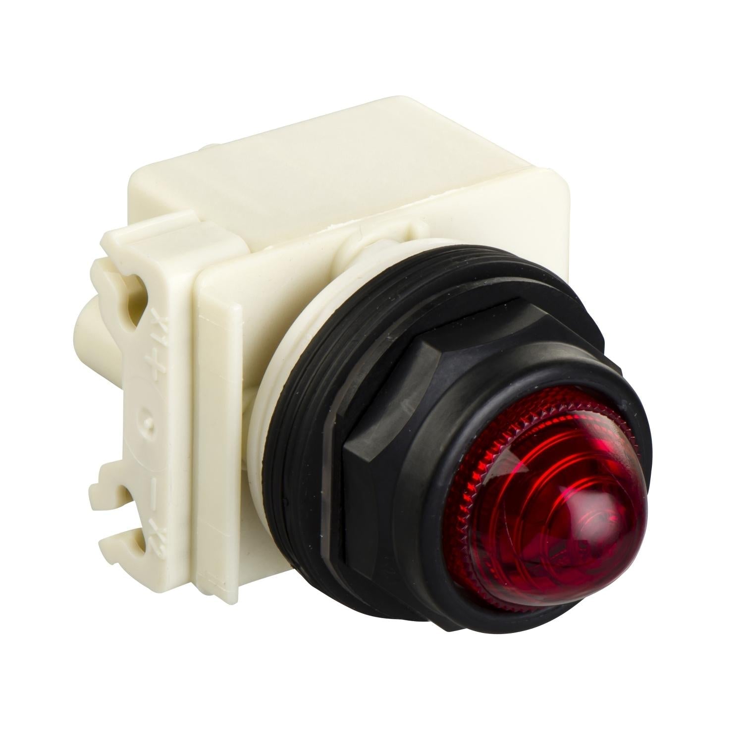 9001SKP7R9-Piloto-luminoso-30mm-rojo-bombilla-ba-9-s-230-v
