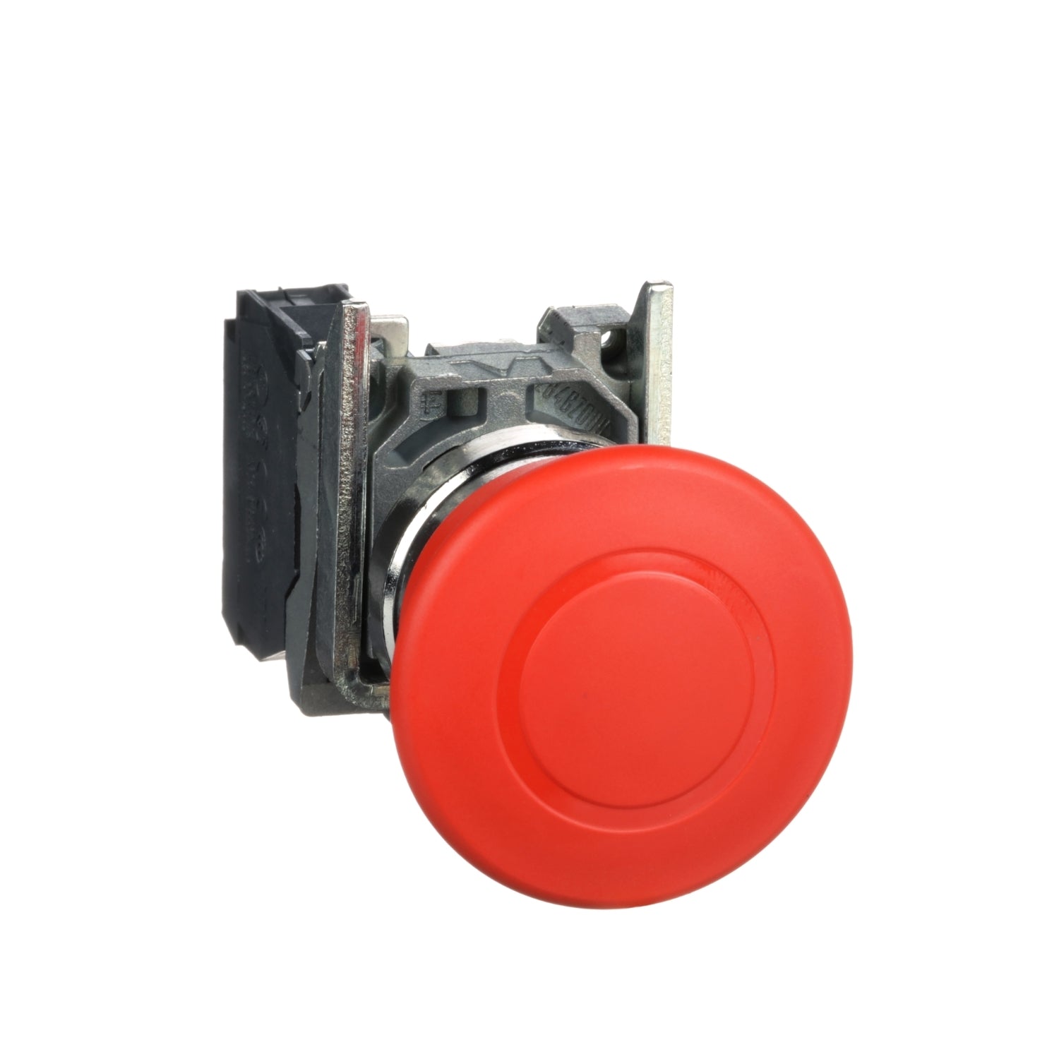 XB4BT842-Harmony-XB4,-Parada-de-emergencia,-metal,-red-mushroom-Ø40,-Ø22,-trigger-latching-push-pull,-1-NC