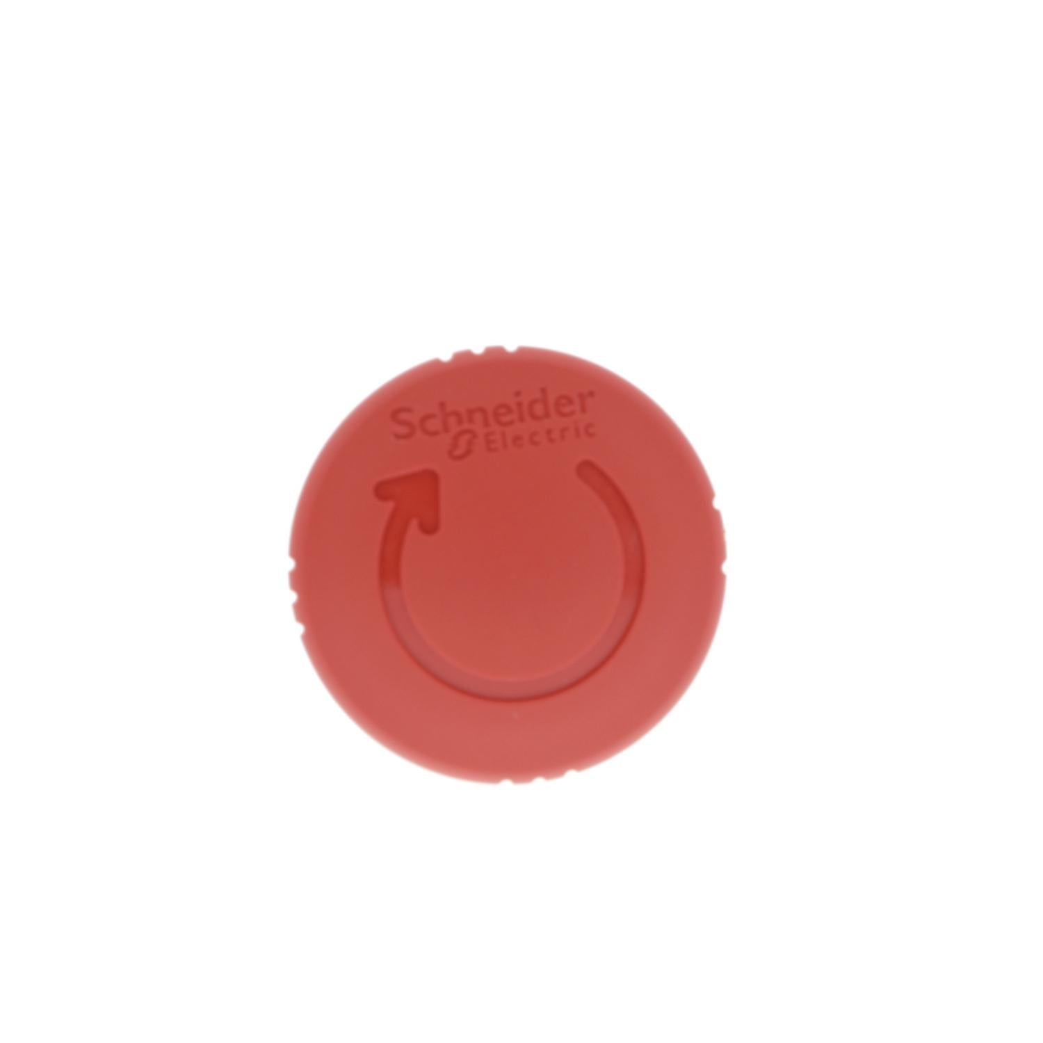 ZB5AS844-Cabezal-de-seta-parada-de-emergencia-Ø-40mm,-girar-para-liberar,-Ø-22mm,-rojo