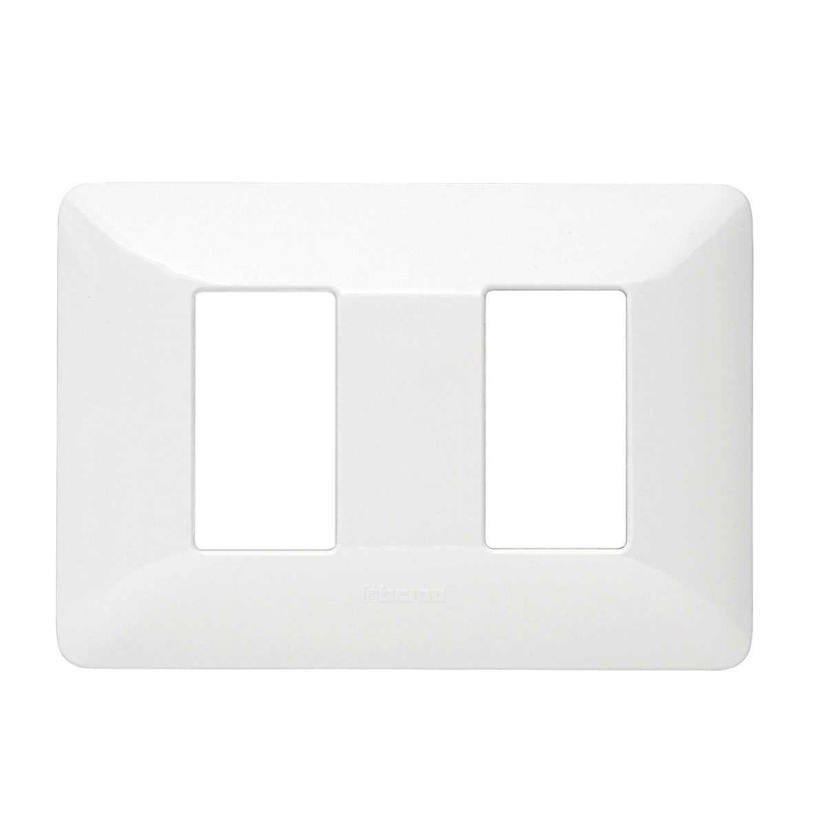 AM503S/2BN-MATIX-PLACA-CON-SOPORTE-2P-PLASTICO-BLANCO-AM503S/2BN