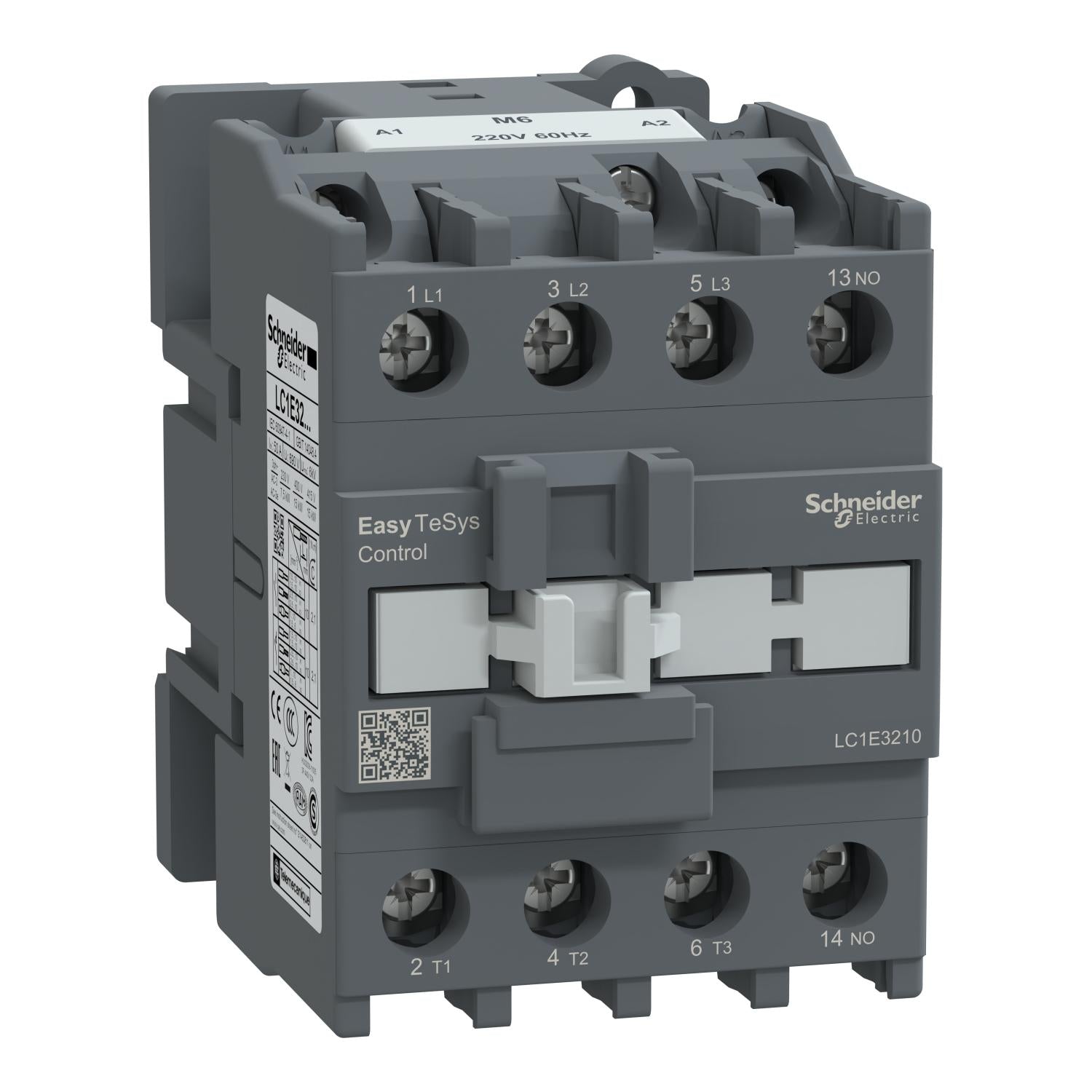 LC1E3210M6-Contactor-EasyPact-TVS-3P(3-NO)-AC3-32A-220-VAC