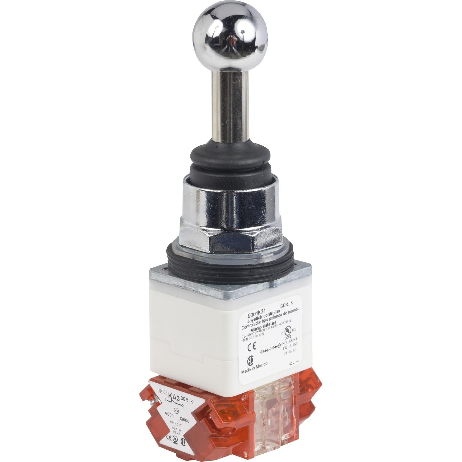 9001K31H8-Joystick-controller-Ø-30-3-positions-spring-return-2-NC
