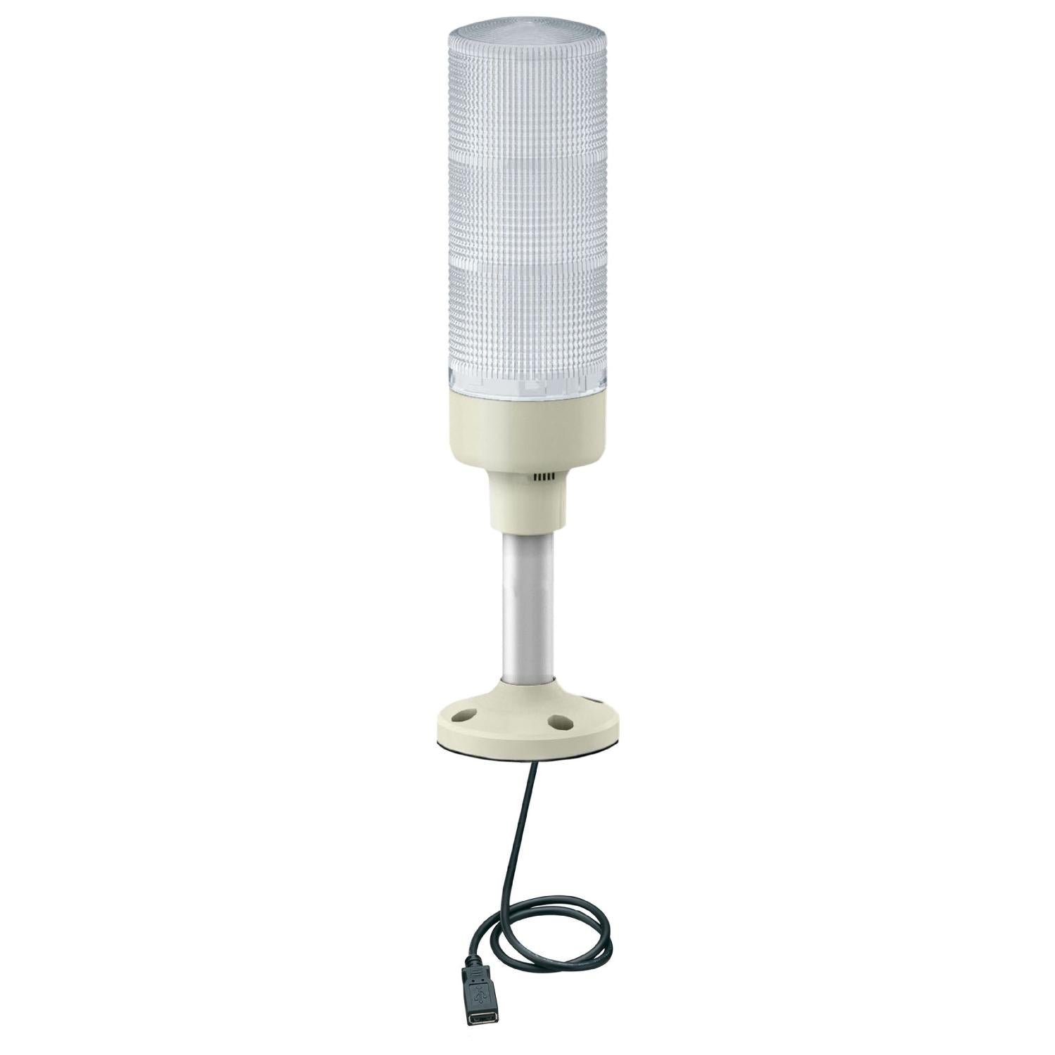 XVGU3SHAV-Columnas-lumin.-modulares-Multicolor-USB-60mm-permanente/intermit.-LED-zumbador