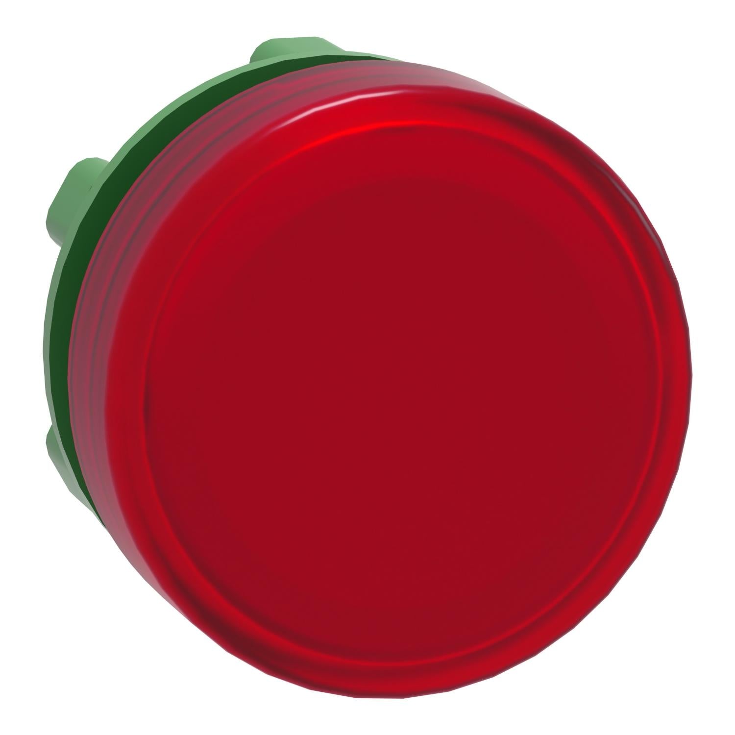 ZB5AV043-Harmony-XB5,-Cabeza-piloto-luminoso,-metal,-rojo,-Ø22,-plain-lens-for-integral-LED