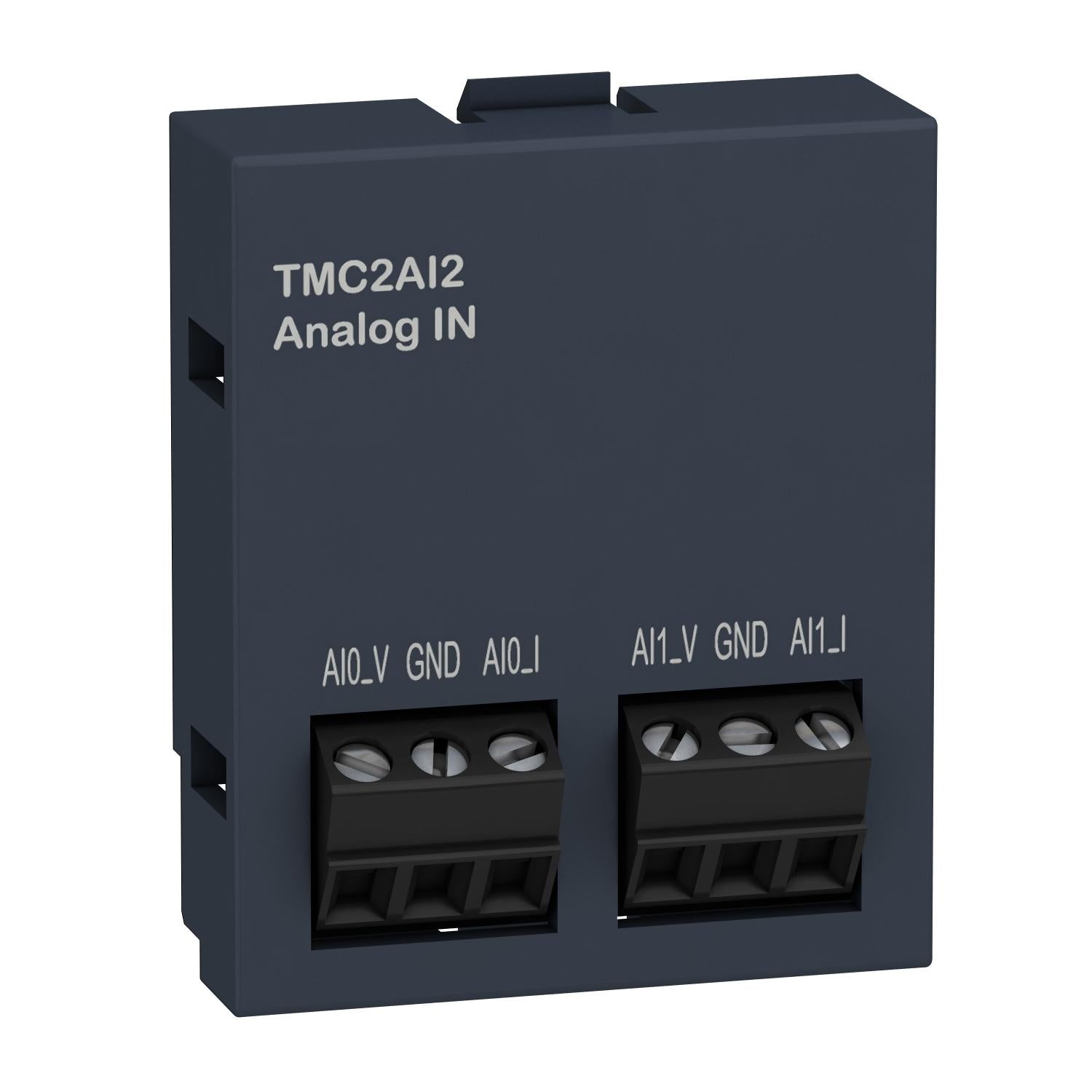 TMC2AI2-Cartucho-de-entrada-analógica,-Modicon-M221,-2-entradas-analógicas,-extensión-de-E/S
