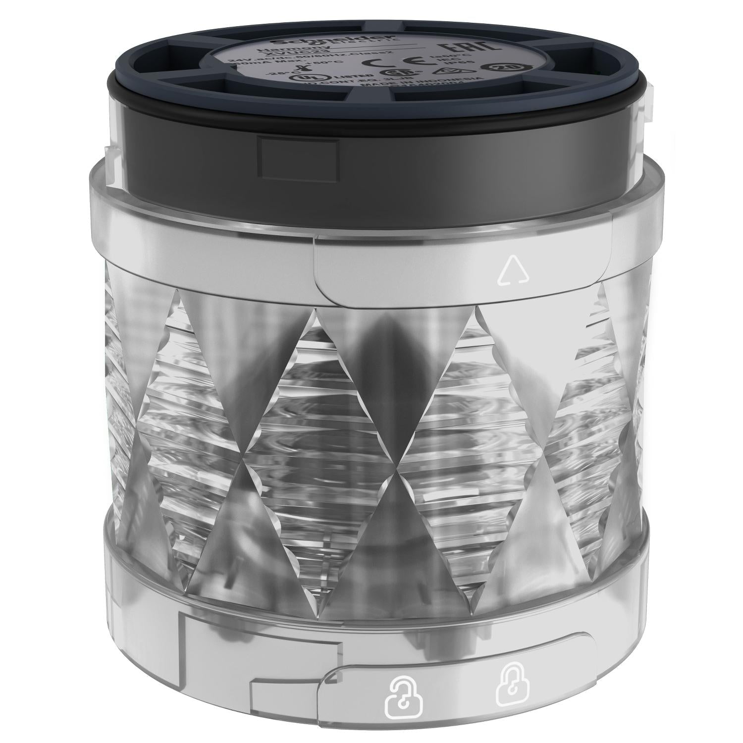 XVUC29-Unidad-LED-de-60mm-permanente/intermitente/rotativo-,-multicolor-unit,-ip65,-24vac/dc