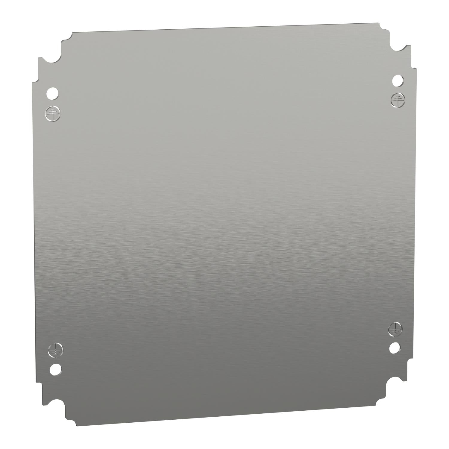 NSYMM33-Placa-de-montaje-ciega-Al-300-x-An-300-mm-en-chapa-de-acero-galvanizado.