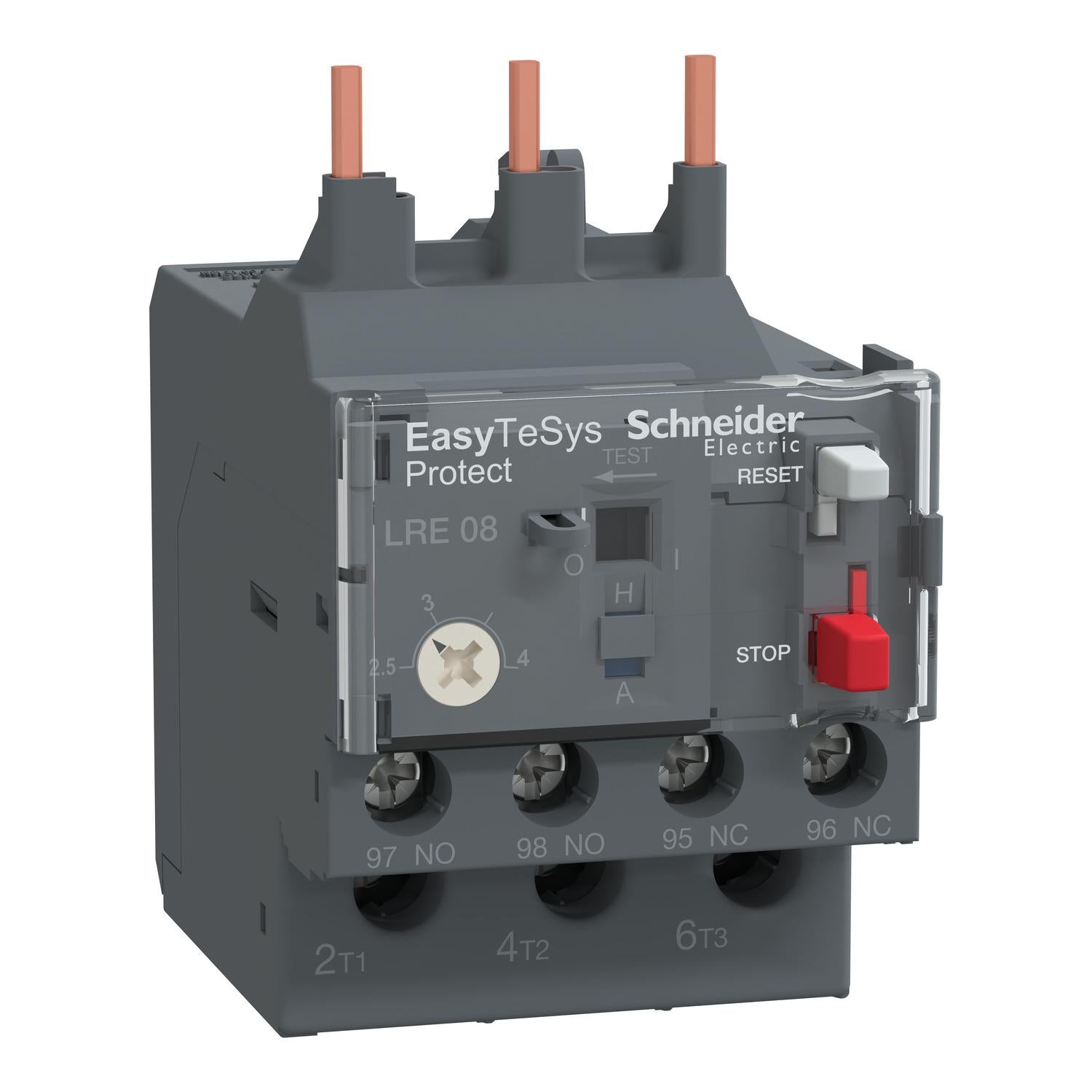 LRE08-Relé-Térmico-de-Sobrecarga-EasyPact-TVS-LRE-Regulable-2.5-4A