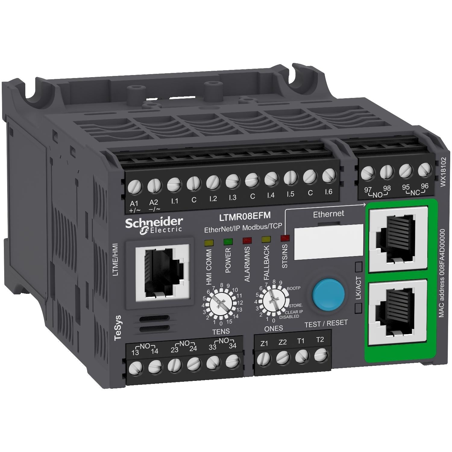 LTMR08EFM-Controlador-de-Motor-TeSys-T,-Ethernet/IP,-Modbus/TCP