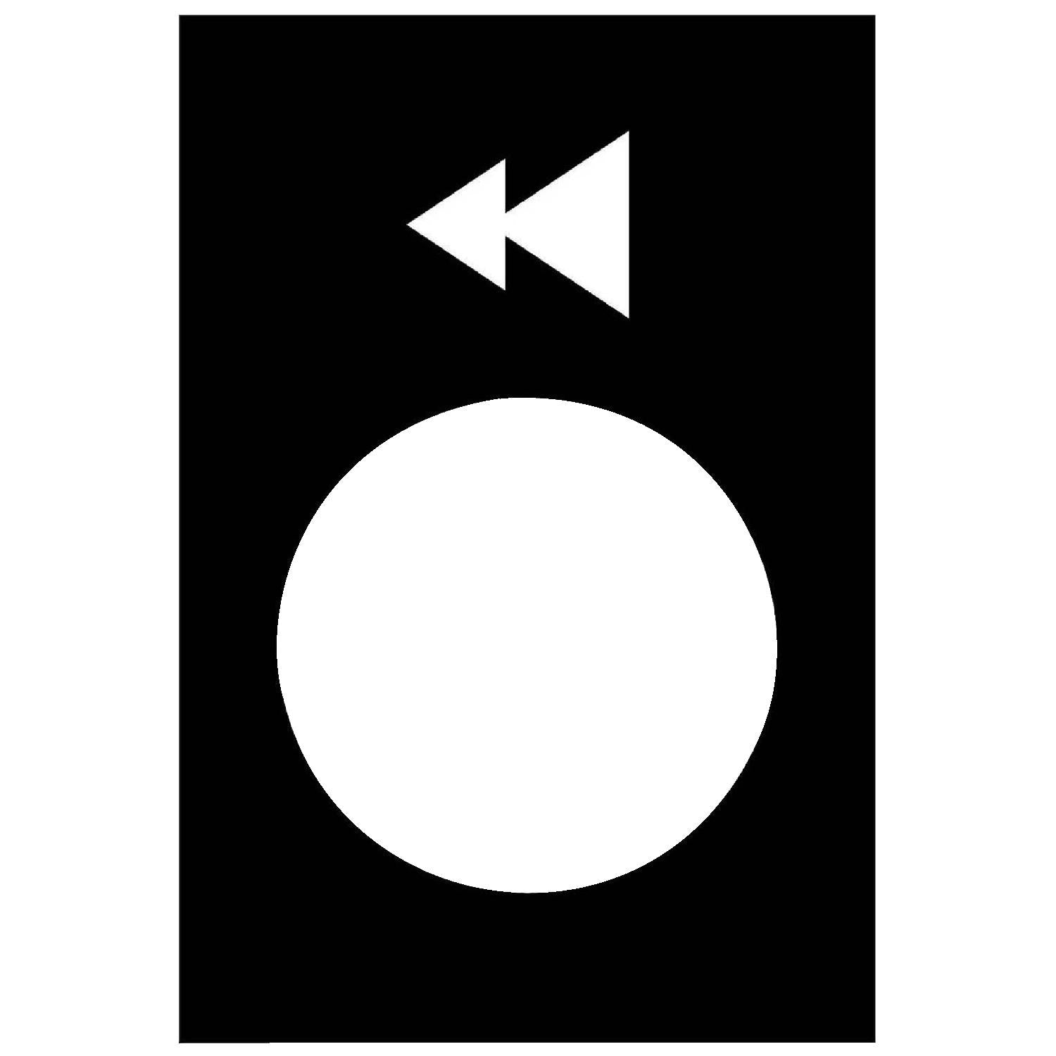 ZB2BY2906-Etiqueta-30-x-40-mm-negro-izquierda-o-bajar,-lento-rápido