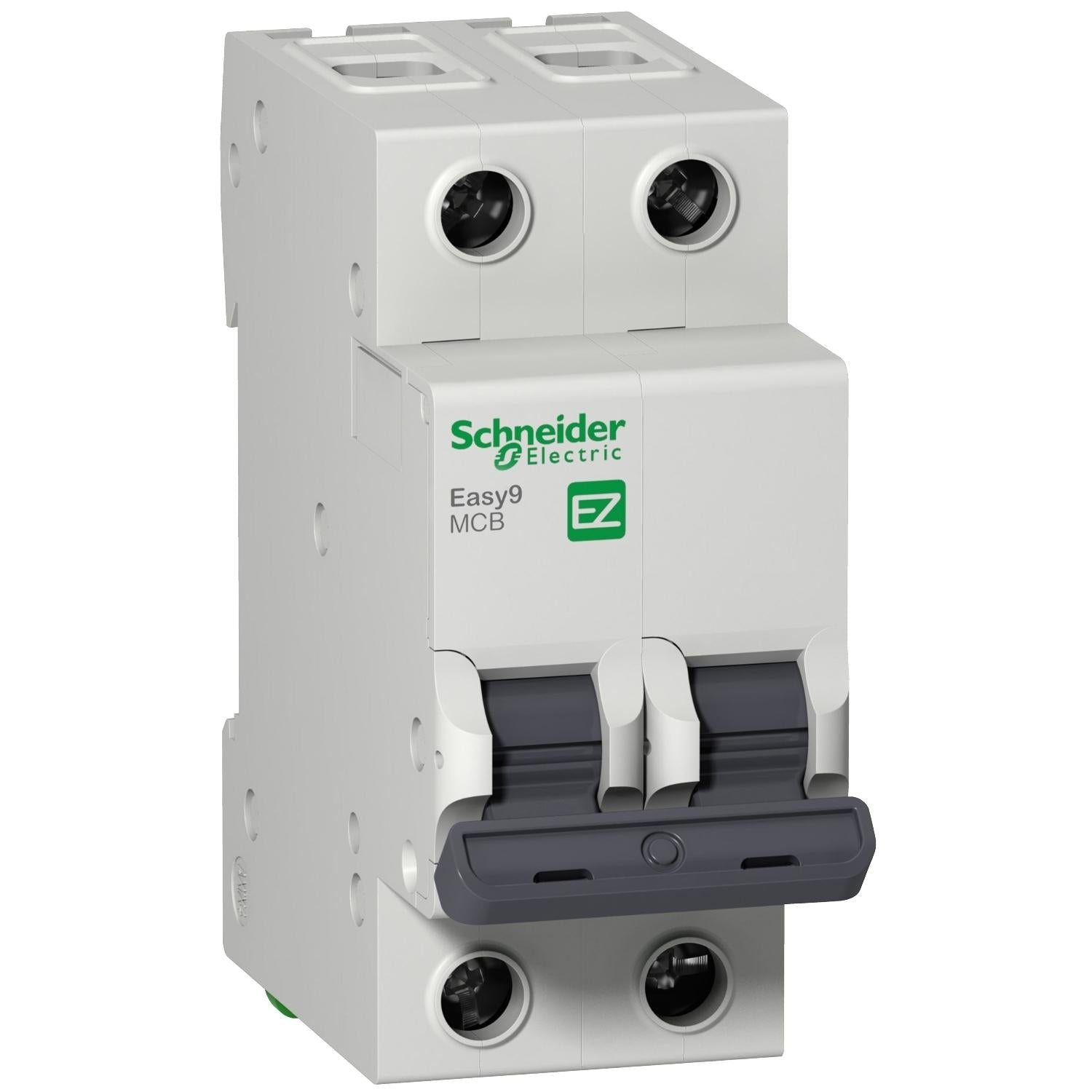 EZ9F34210-Interruptor-termomagnético-Easy9-Riel-2P-10A-4,5kA-curva-C