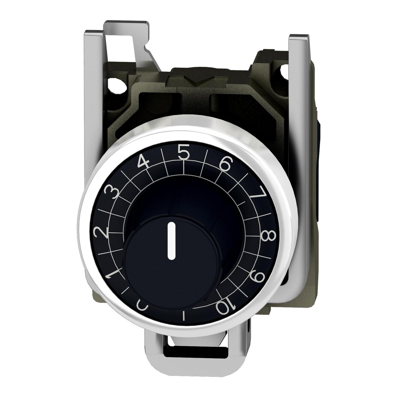 XB4BD912R4K7-Potenciómetro-XB4,-Ø22mm-Metalico,-4K7