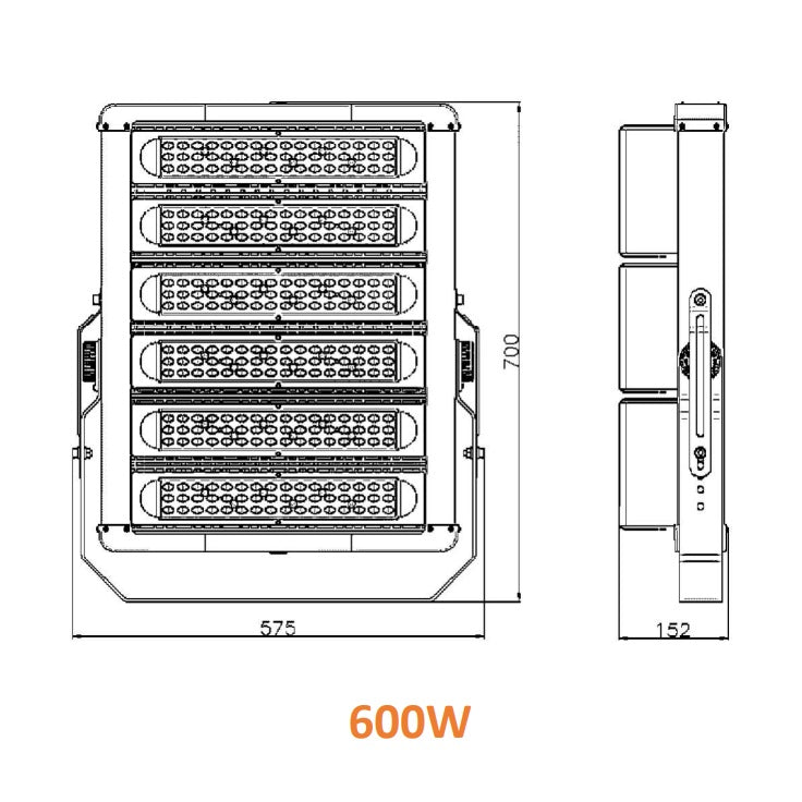 7015234-LEDVANCE-FLOODIGHT-HP-600W/857-60°