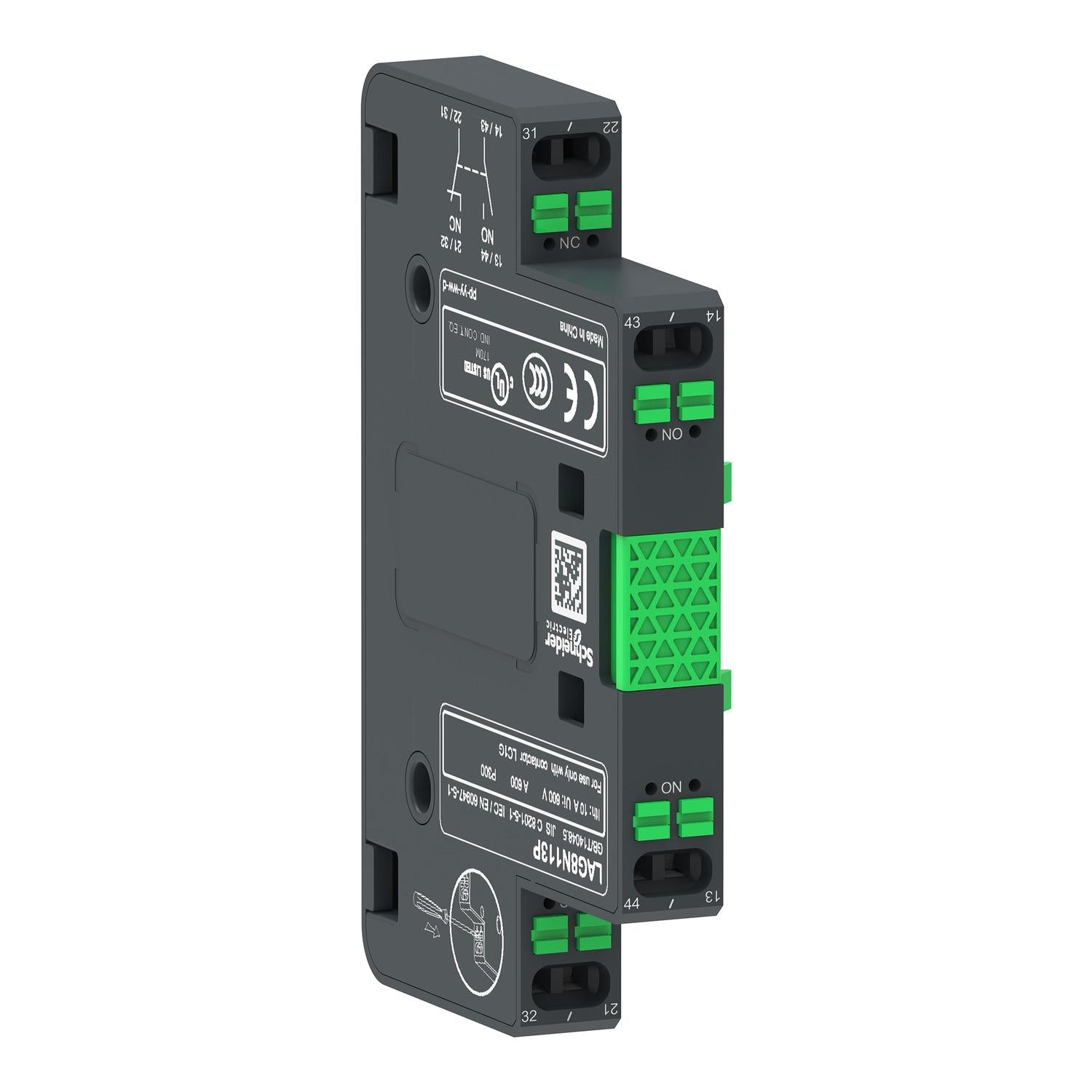 LAG8N113P-Bloque-de-contactos-auxiliares-para-contactor-TeSys-Giga,-2NO