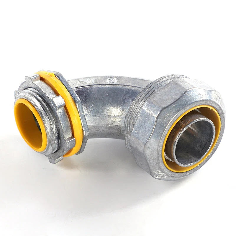 Conector curvo hermetico liquid tight 3/4" UL