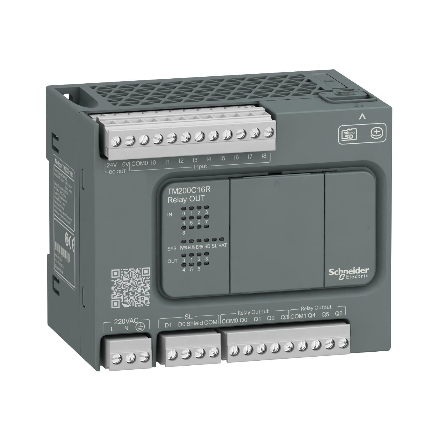 TM200C16R-Controlador-M200-16-E/S-relé