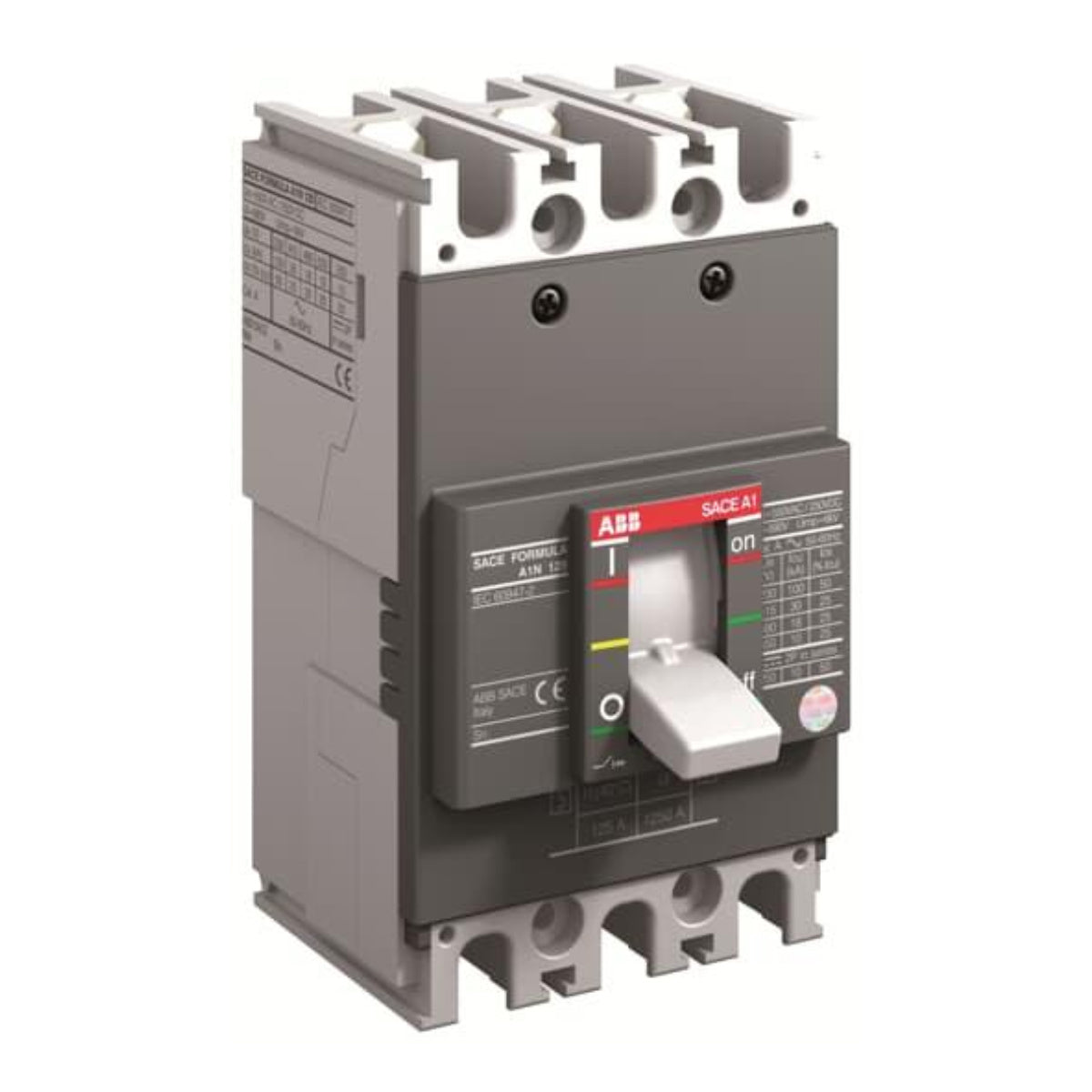 1SDA068758R1 Interruptor Caja Moldeada Fijo 3x32A, 25KA/240V, A1B 125 TMF