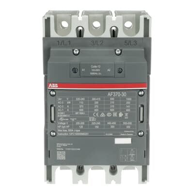 1SFL607002R1300-Contactor-3P,-370A/AC3,-bob.100-250Vac/Vdc,-AF370-30-00-13