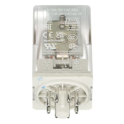 1SVR405621R7000-Rele-enchufable-de-8-pines,-bob.-230Vac,-10A-250V,-CR-U110AC2