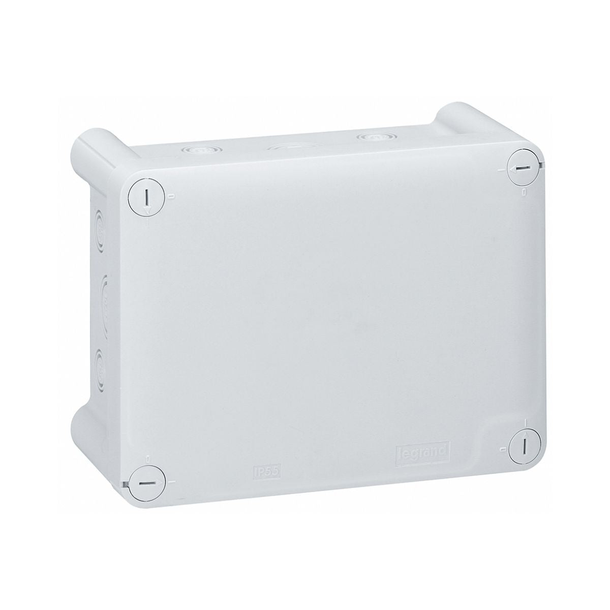 092044 Caja de pase o derivación de PVC 155X110X70MM con tapa PLEXO IP55