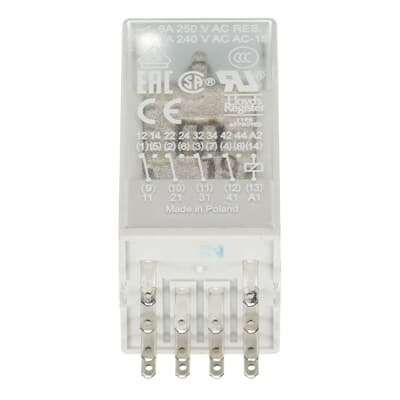 1SVR405613R1000-RELE-ENCAPSULADO-TIPO-CR-M-4-CONTACTOS-(14-PINES)-6A-24VDC