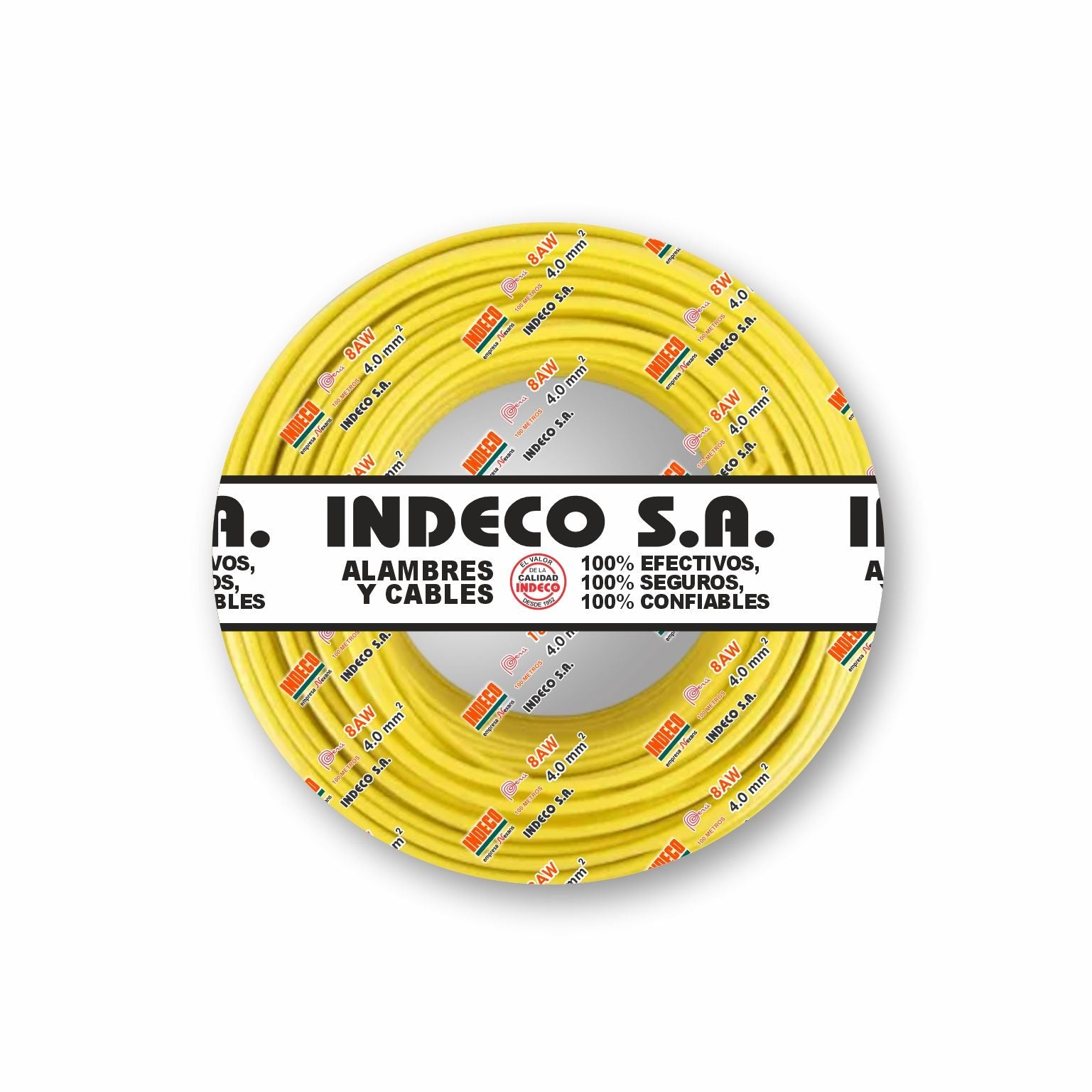 CABLE DE CONTROL GPT 8 AWG. AMARILLO