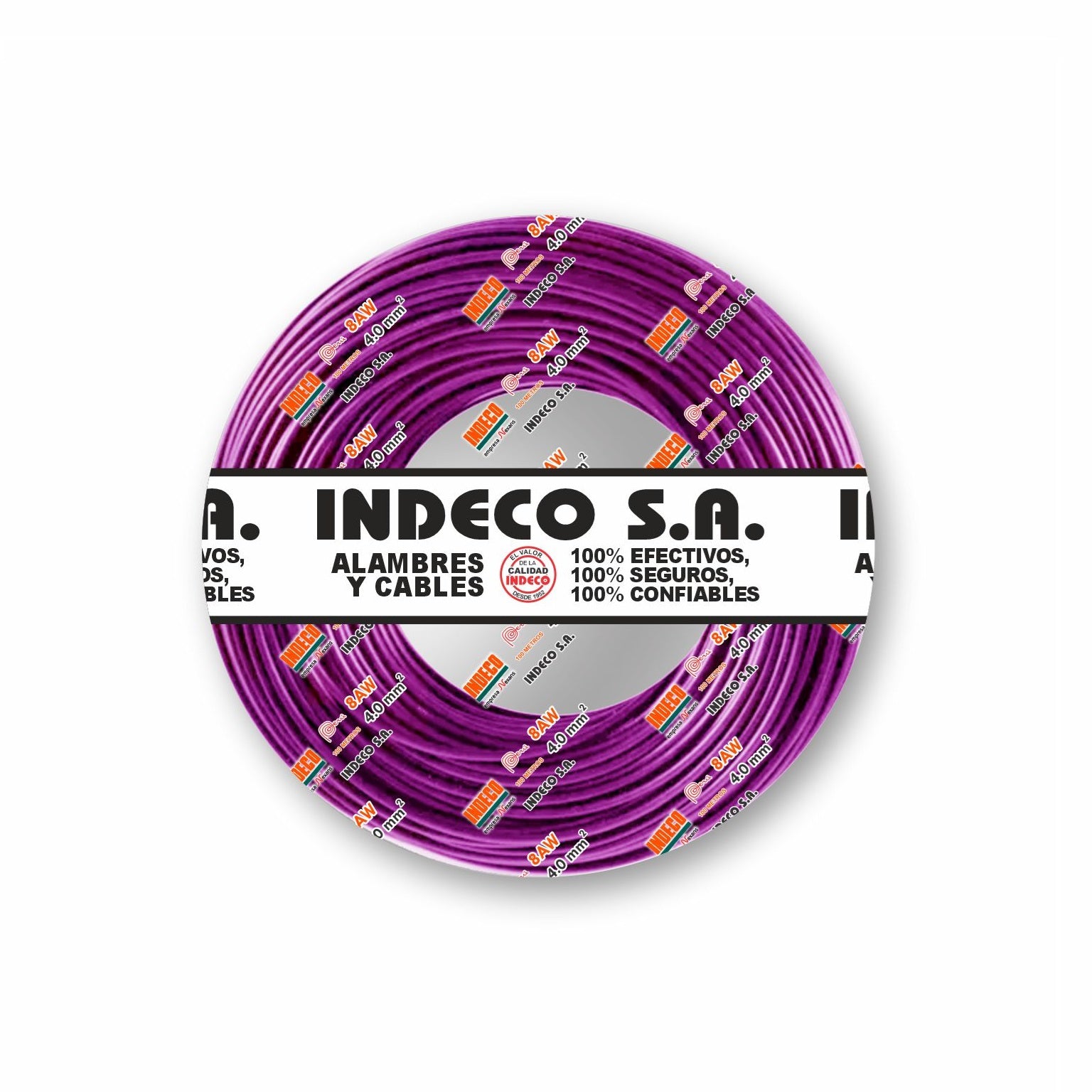 CABLE DE CONTROL GPT 8AWG. VIOLETA