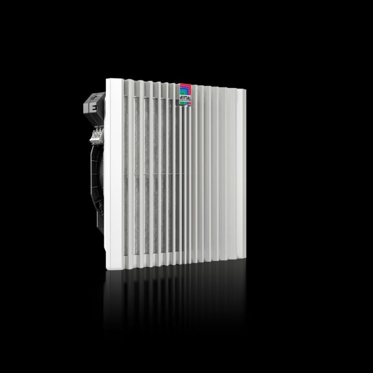 3243700-SK-VENTILADOR-CON-FILTRO-BLUE-E+,-625/716-M3/H,-230-V,-1F,-50-HZ/60-HZ,-323X323X144,5-MM-(An*Al*Pr)-RAL-7035