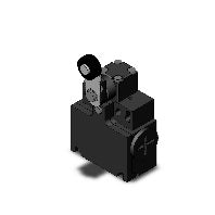 Sensor-Limit-Switch,-Plástico-2-conduit,-1NC/1NA-Brusca-Roldana-Metal-M20-D4N-8122