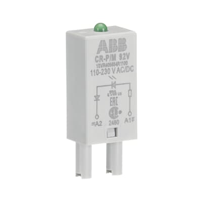 1SVR405654R1100-INDICADOR-DIODO-LED-VERDE-110-230V-AC/DC