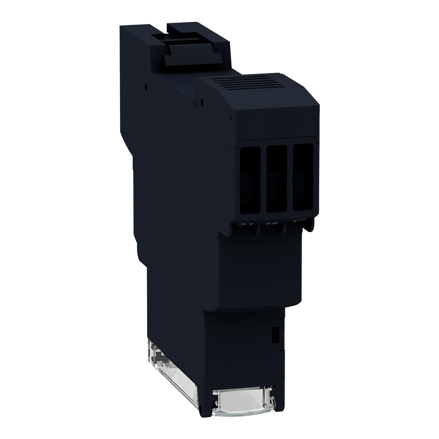 RE17RAMU Relé temporizador modular, 8A, 1 CO, retardo de activacion, 24...240 V CA/CC Schneider