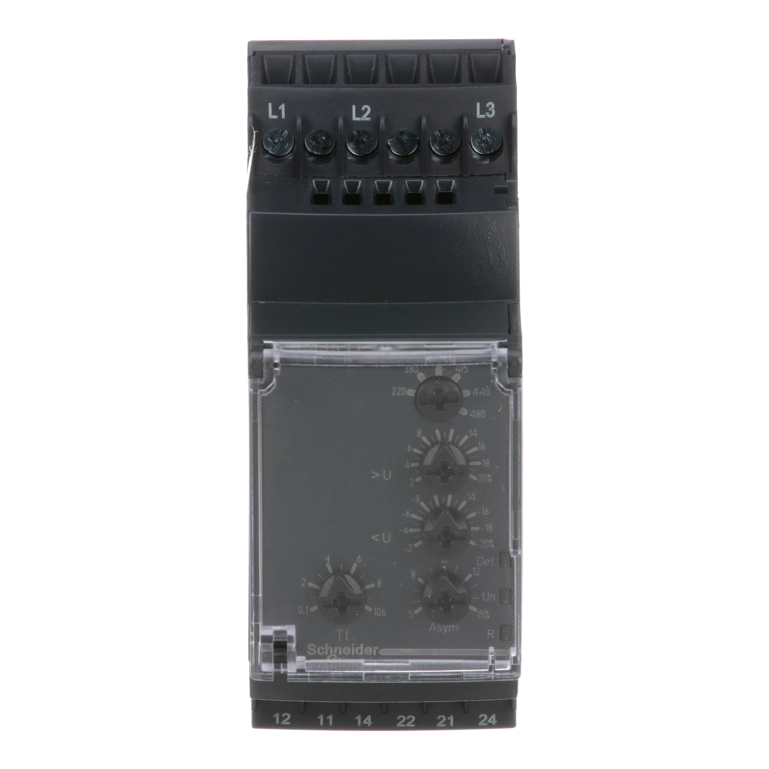 RM35TF30 Relé de control de fases multifunción RM35-T - rango: 194..528 V AC Schneider