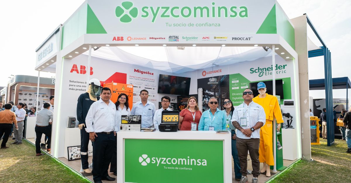SyZ Cominsa participó en CONAMIN 2026 presentando soluciones eléctricas para minería e industria