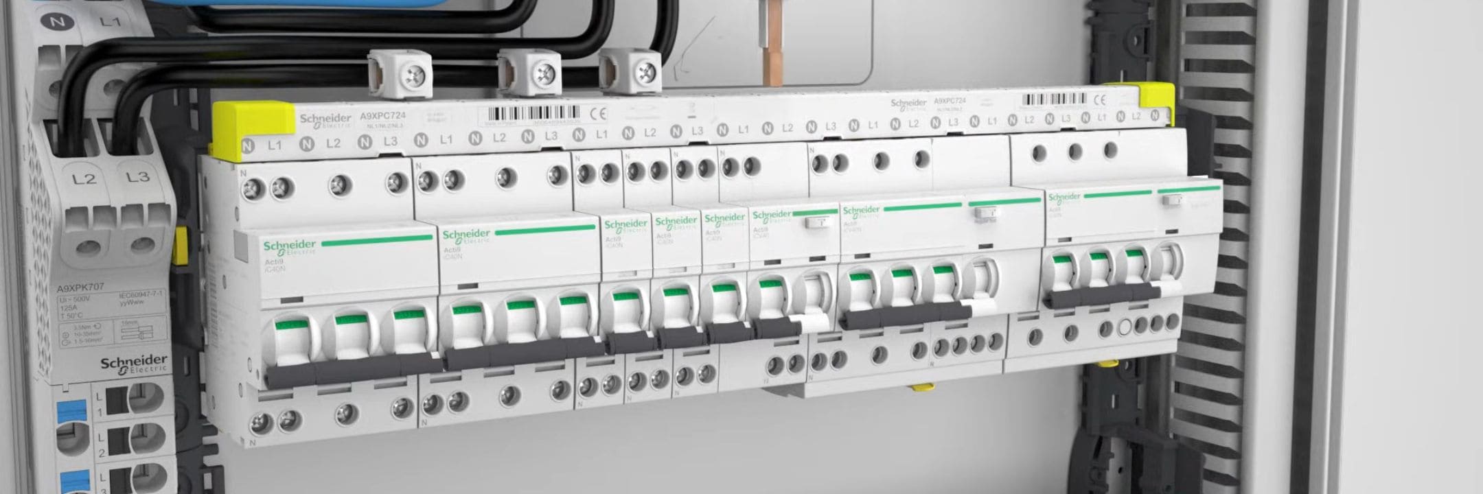 Interruptores Termomagnéticos Acti9 iC60 Schneider Electric