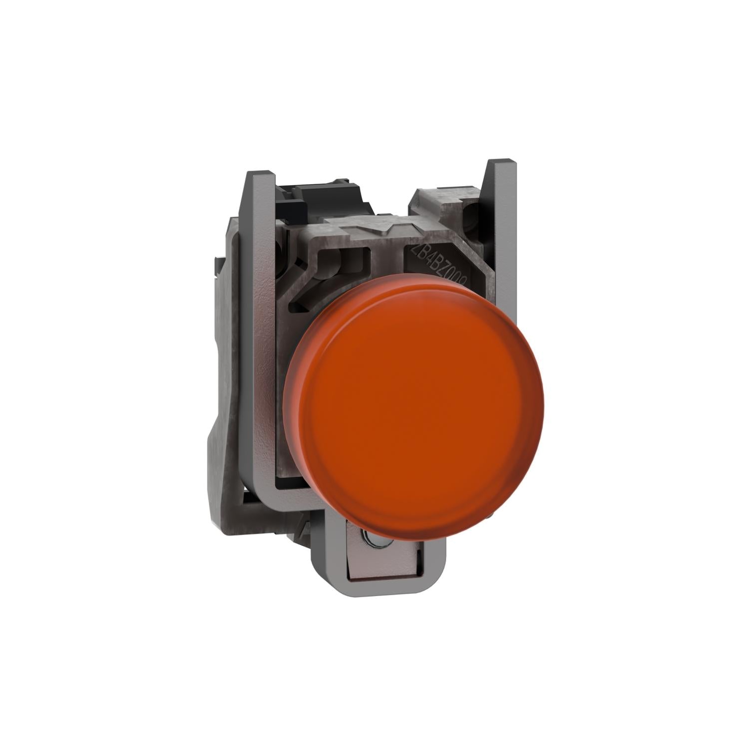 XB4BVM5-Luz-Piloto,-metalico,-Ø-22mm,-naranja-LED-integrado,-230..240V-CA
