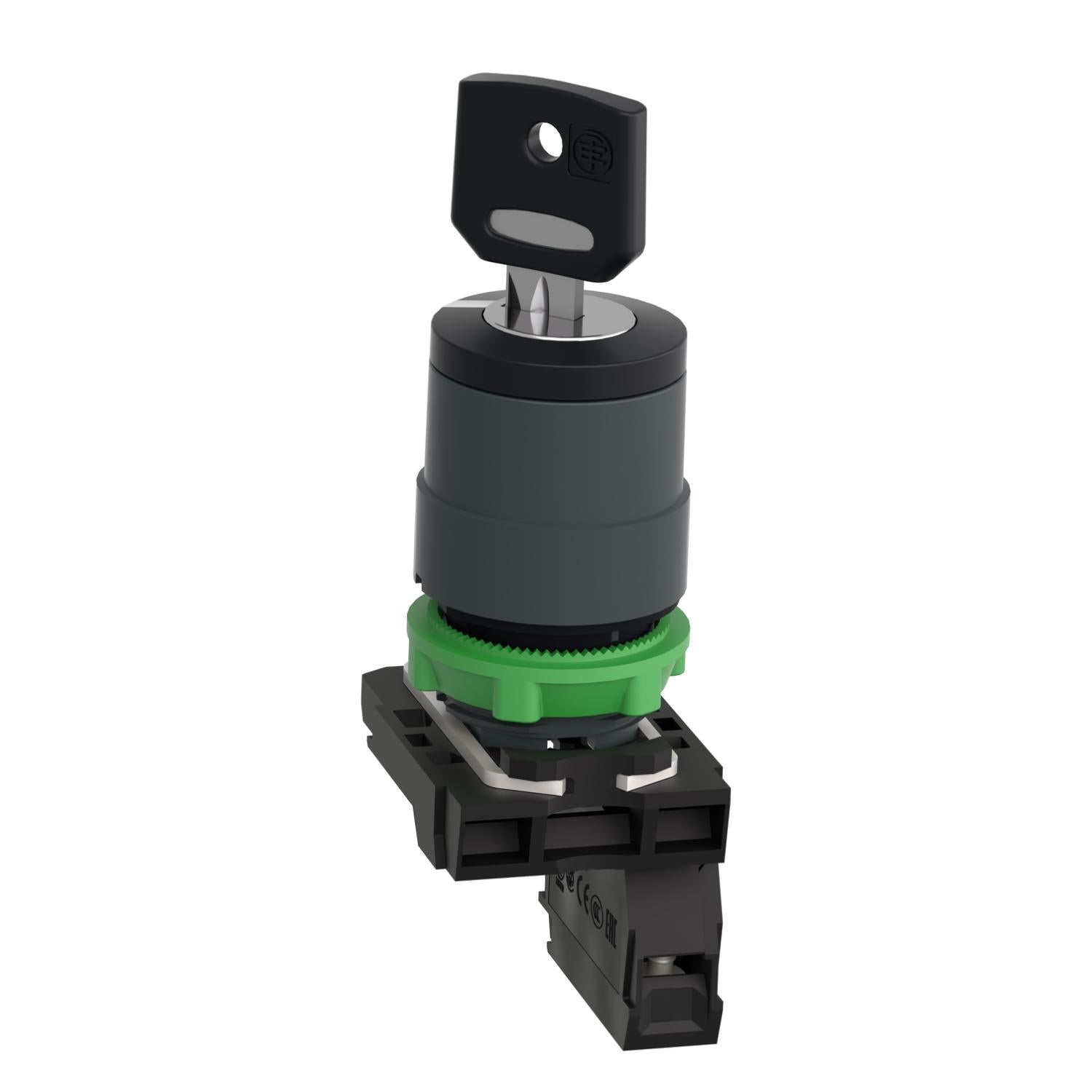 XB5AG21-Selector-negro-ø-22-2-posiciones-fijas-1-na