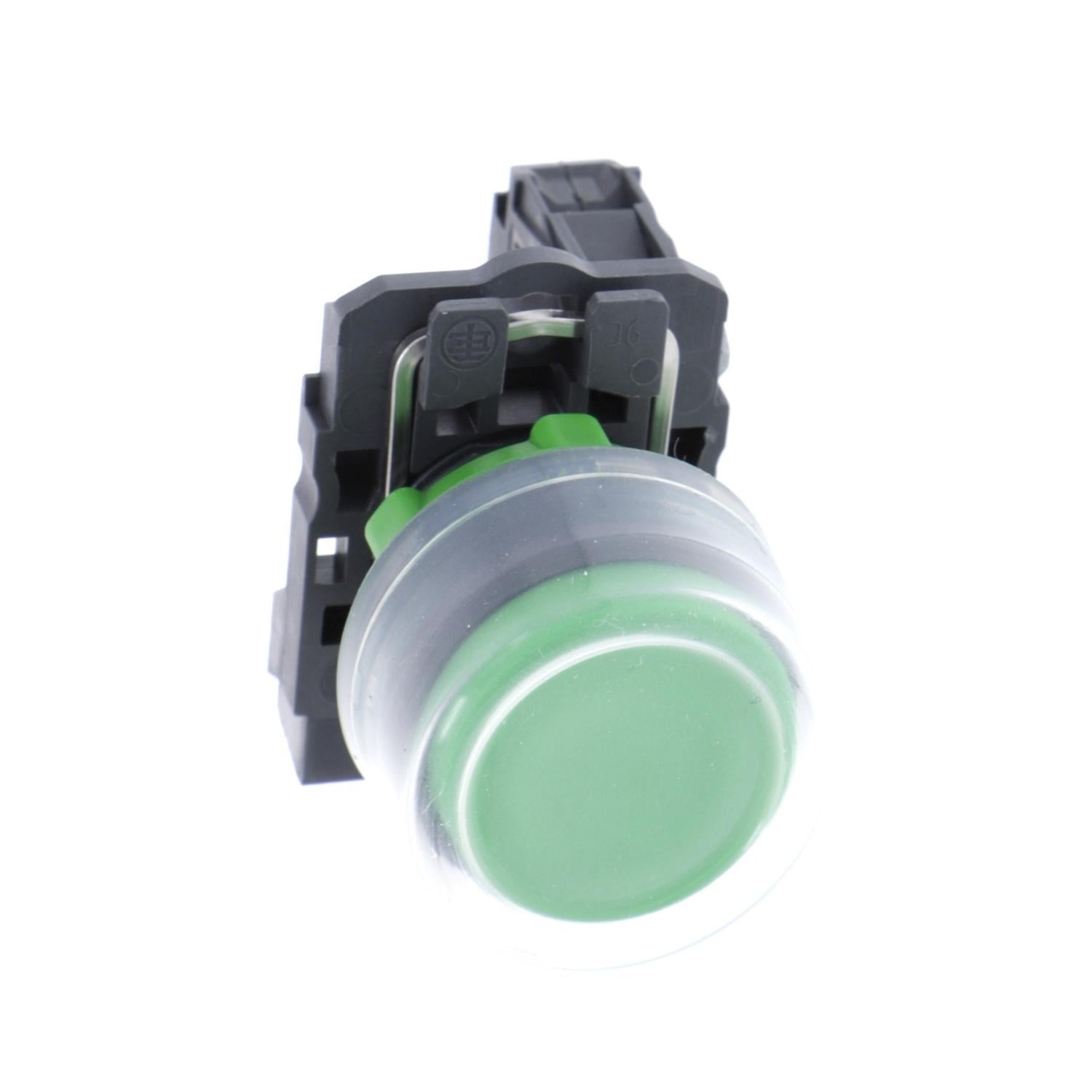 XB5AP31-Pulsador-verde-Ø-22mm,-retorno-de-resorte,-1-NA