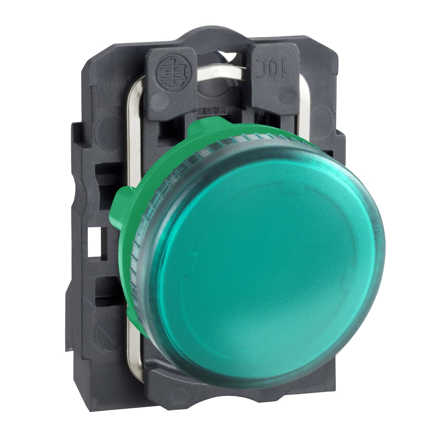 XB5AV63-Luz-piloto-redonda-verde-Ø-22mm,-IP65,-base-BA-9-s,-250-V