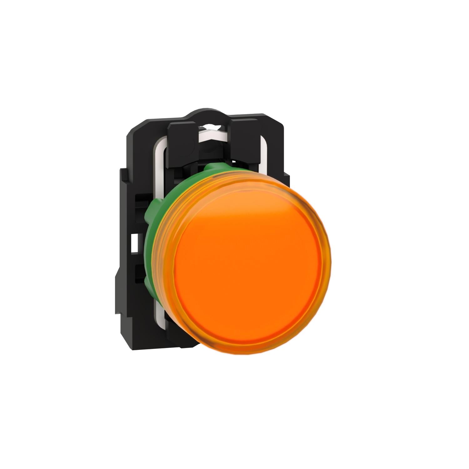 XB5AVG5-Luz-piloto-redonda-amarillo-Ø-22mm,-IP65,-LED-integrado,-120-V