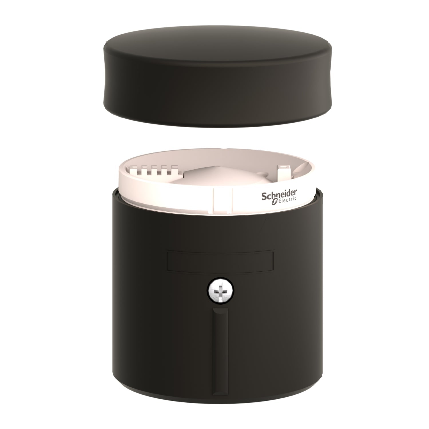 XVBC21-Harmony-XVB,-Unidad-base-+-cobertura-para-torres-de-luz-modulares,-plastic,-negro,-Ø70