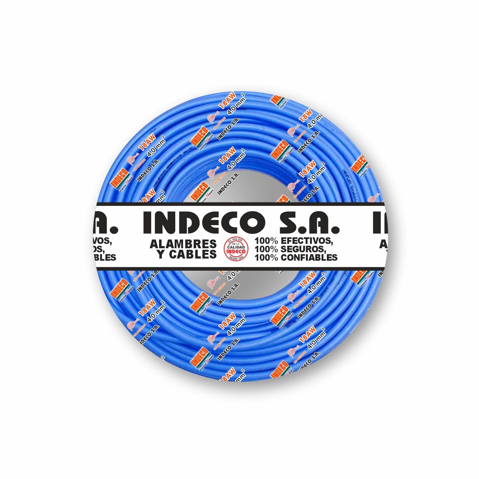 CABLE DE CONTROL GPT 18AWG. AZUL