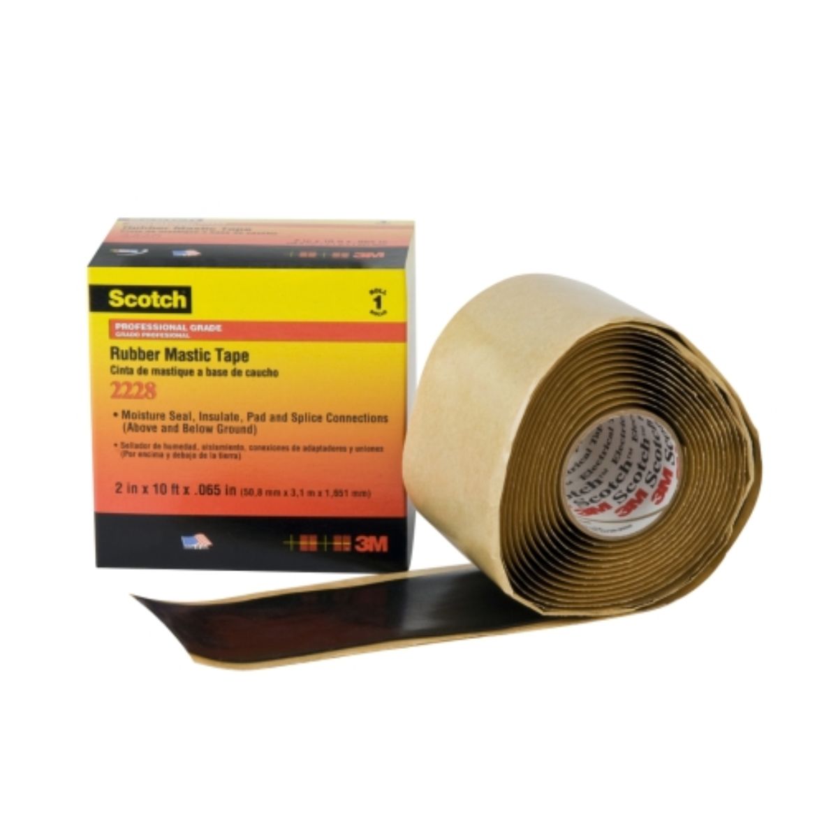 2228 Cinta Autofundente Mastic Scotch 2228 2"X3mts