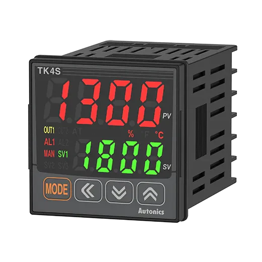 TK4S-14RN-Controlador-de-temperatura,-doble-display-4-digitos-,-48X48MM-,-100-240VCA